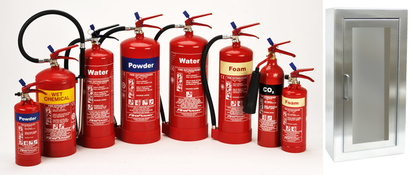 Fire Extinguishers and Cabinets